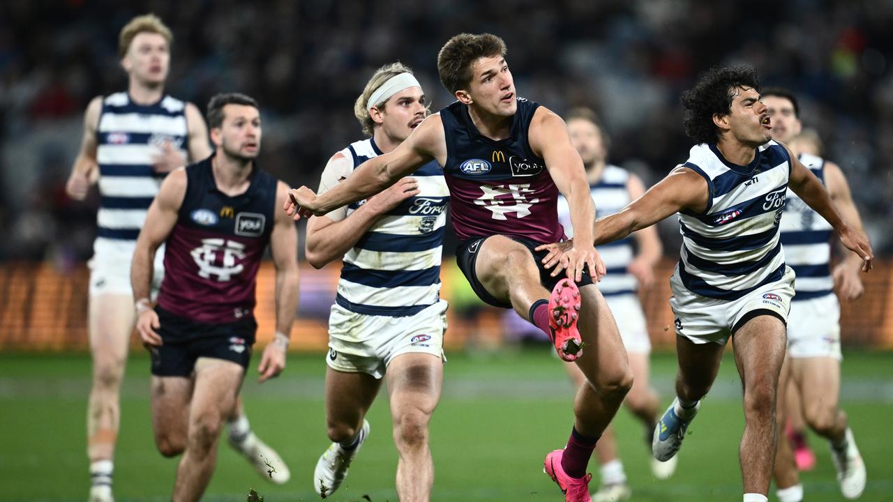 Zac Bailey booted three goals to help the Lions to victory