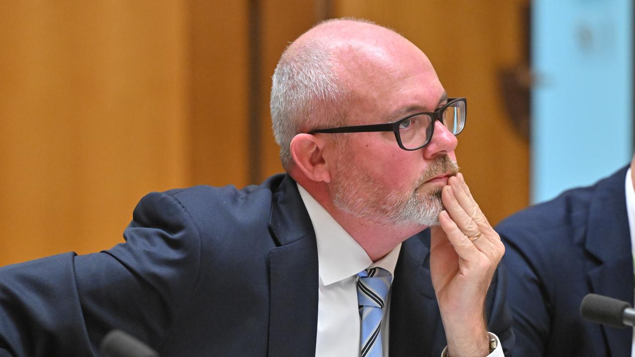 Industry Minister Tim Ayres during senate estimates