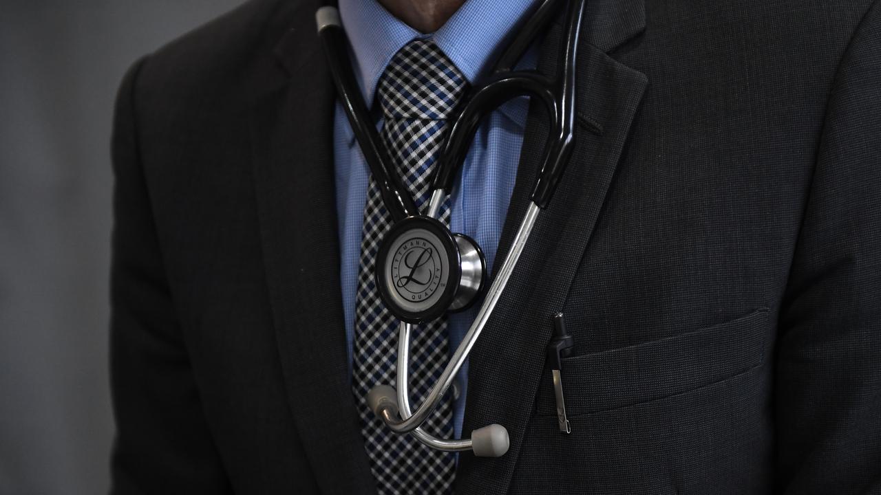 A medical doctor (file image)