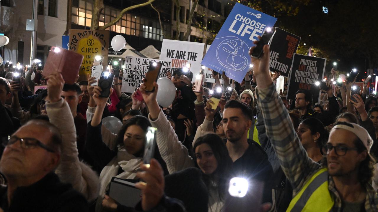 Protest rally in Sydney
