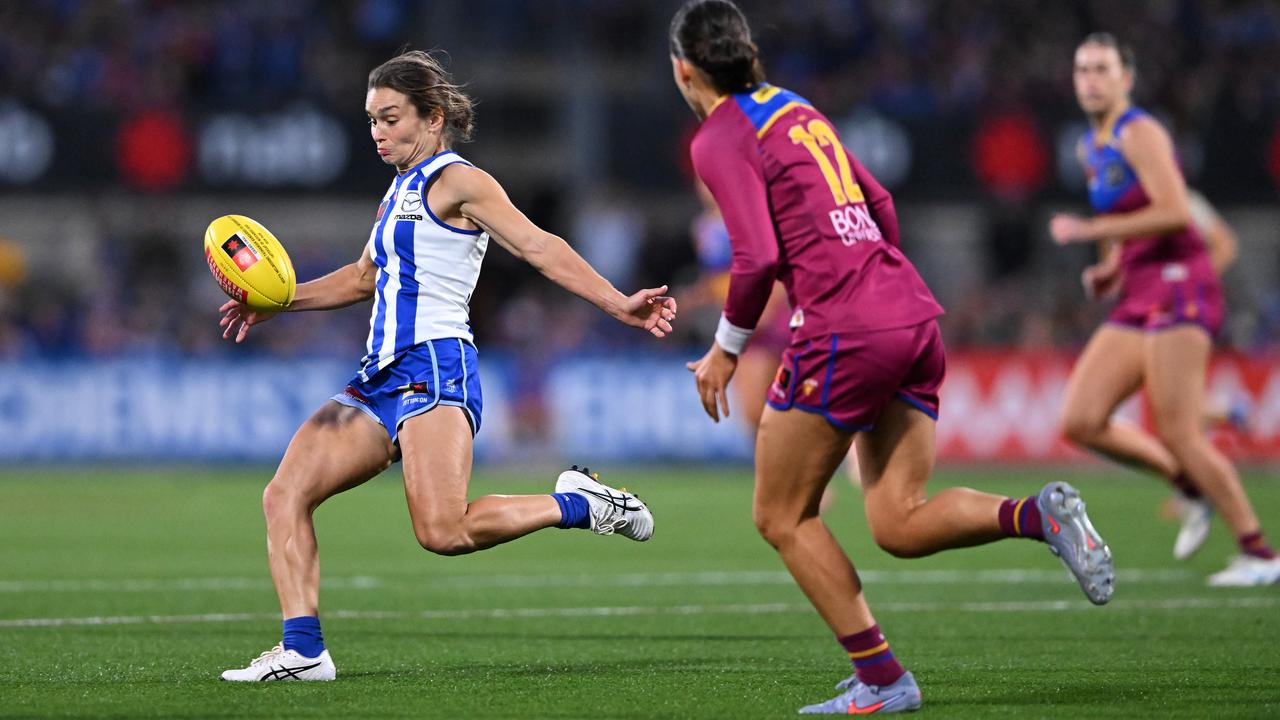 An AFLW action shot (file image)