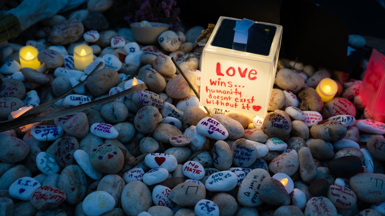 A memorial to the Bondi victims (file image)