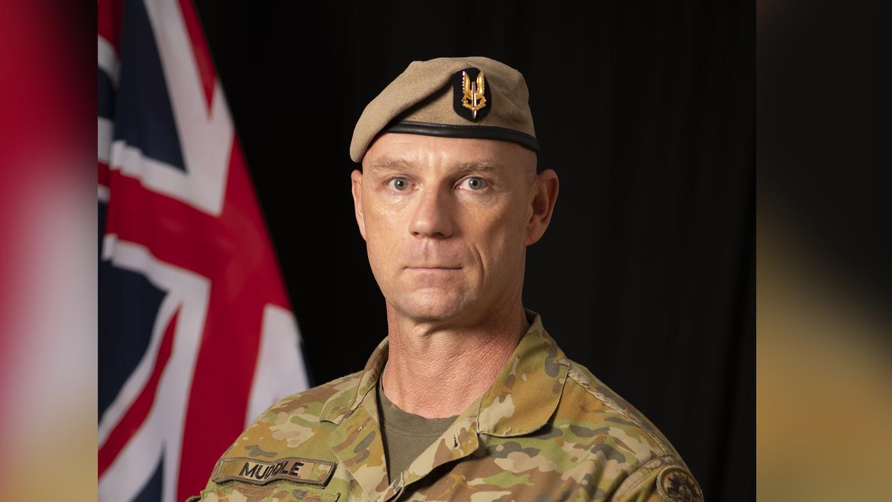 SAS Warrant Officer Lachlan Muddle (file)