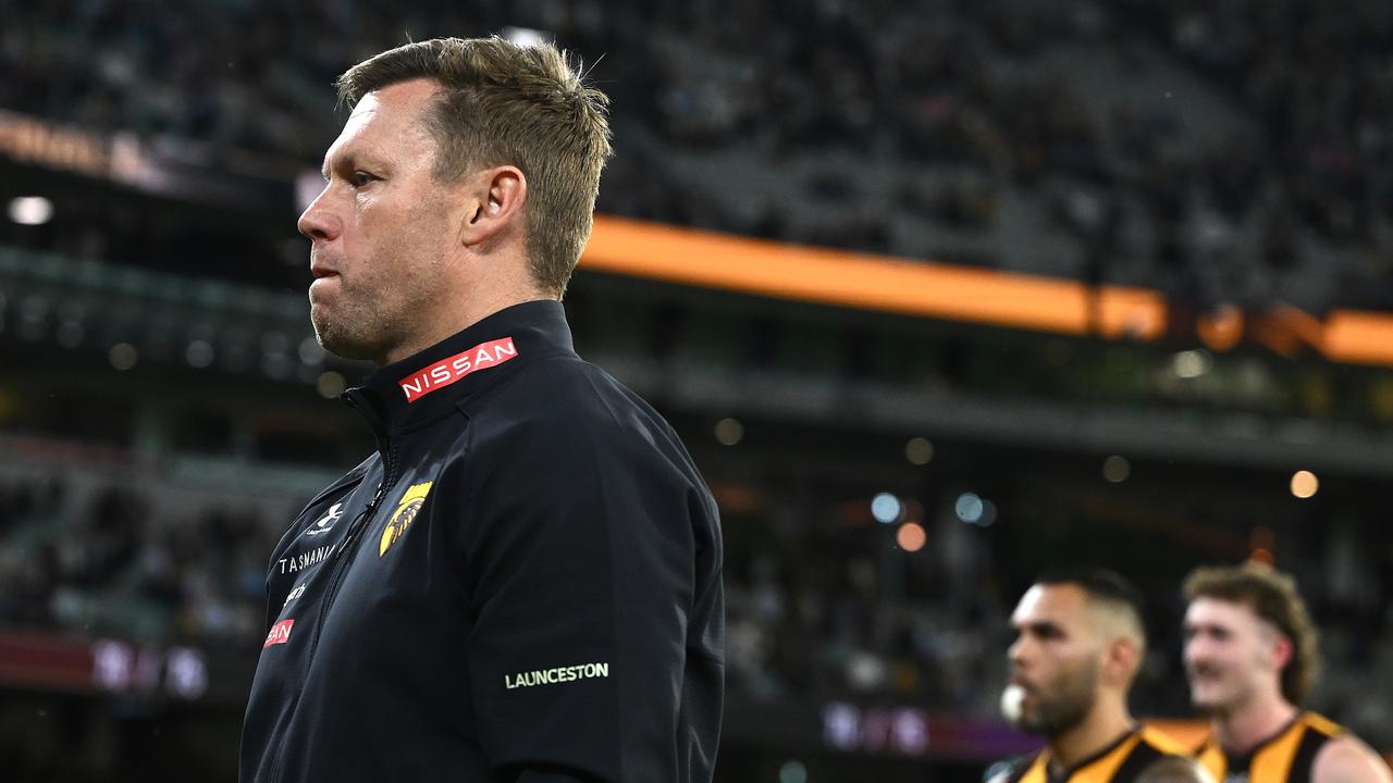 Hawthorn coach Sam Mitchell