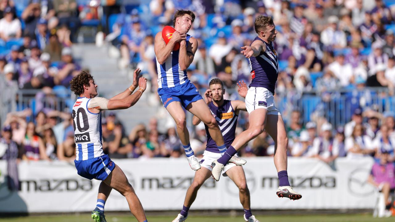 Kangaroos defender Riley Hardeman