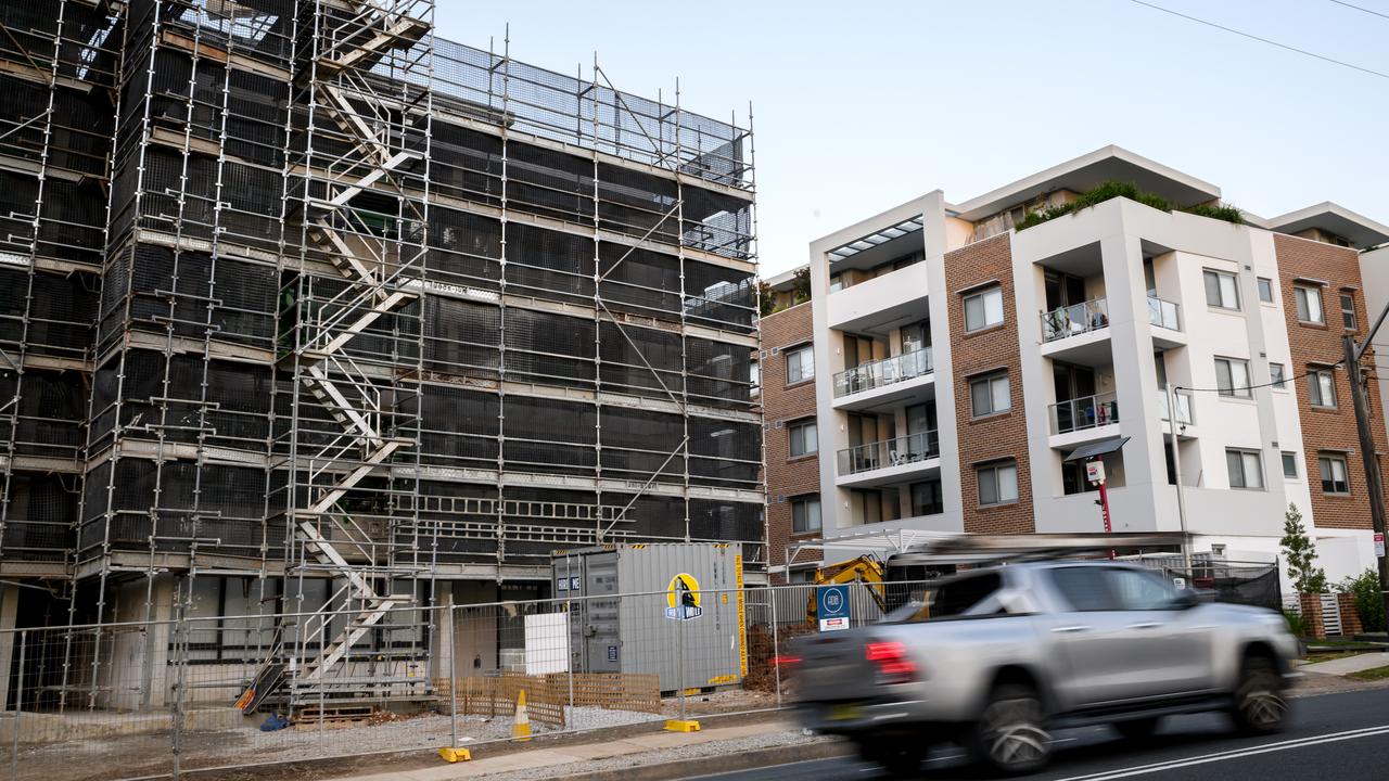 Residential apartment construction (file image)
