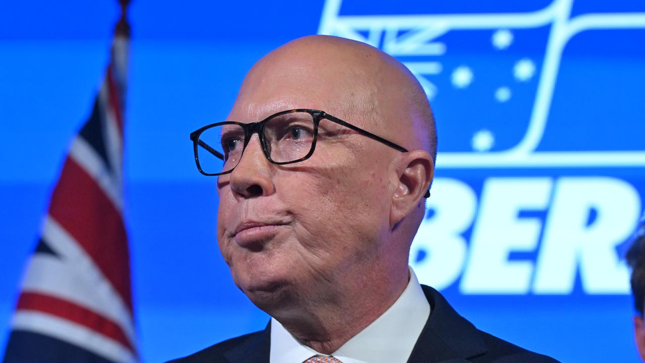 Former opposition leader Peter Dutton (file)