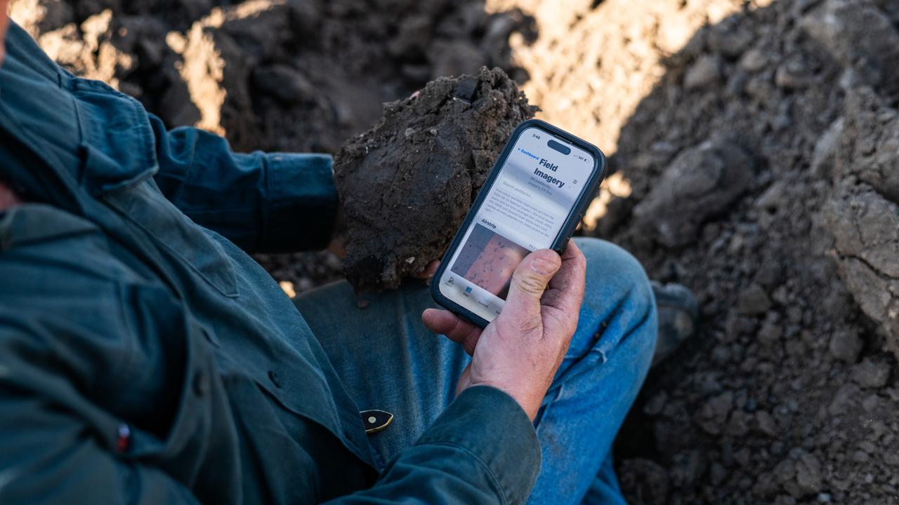 Farmer Andrew Gill is using AI to help run his property