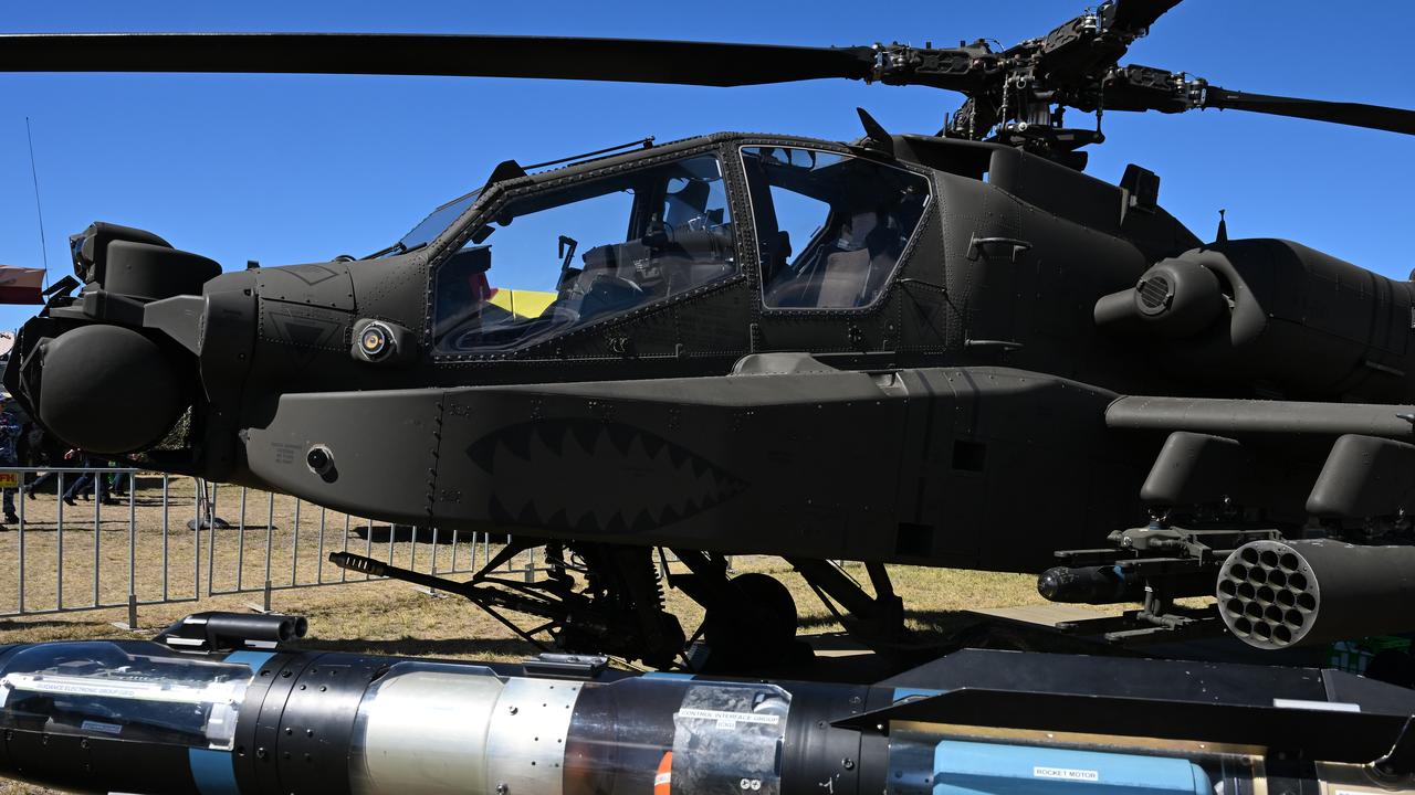 U.S Army Apache helicopter