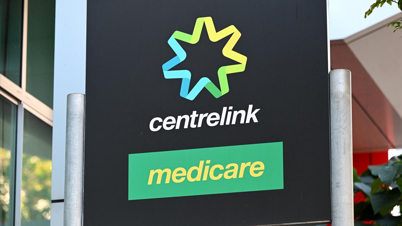 A centrelink sign