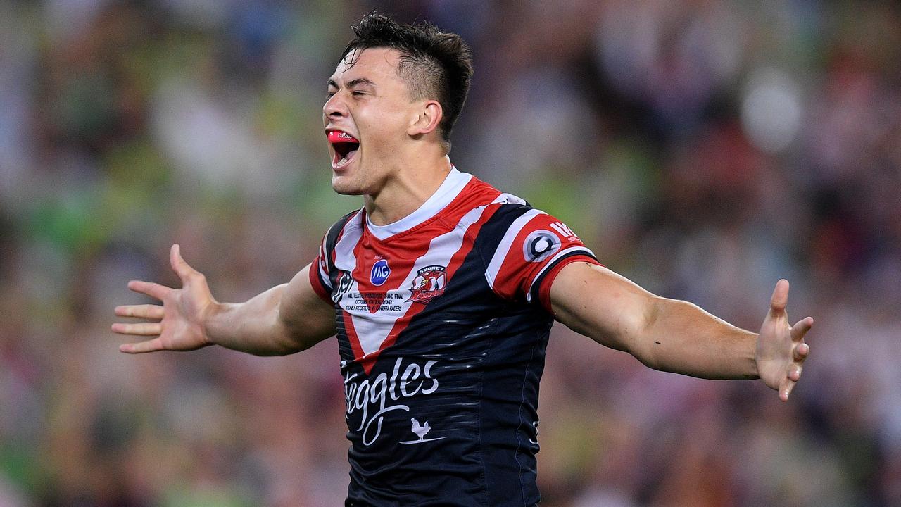 Joey Manu was part of the Sydney Roosters' premiership teams.