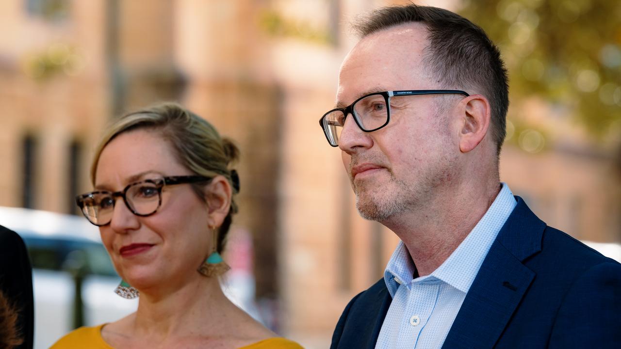 Larissa Waters and David Shoebridge