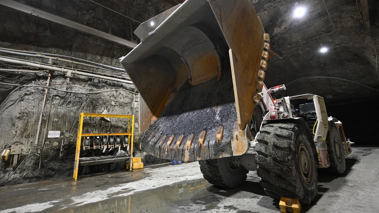 Loader at CSA mine
