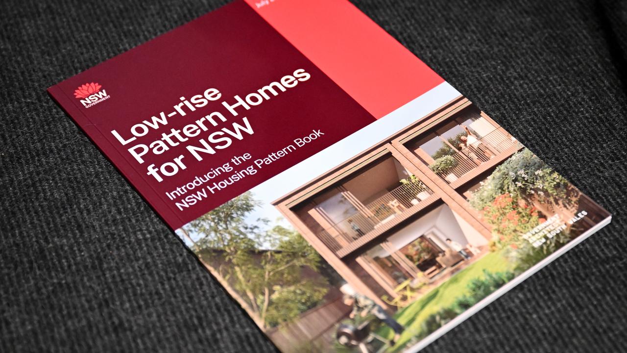 The Low-Rise Pattern Homes for NSW book
