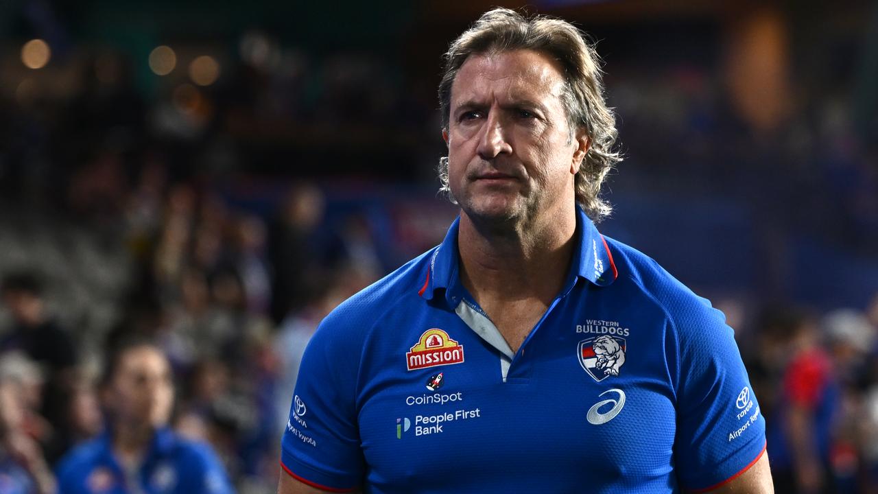 Western Bulldogs coach Luke Beverage