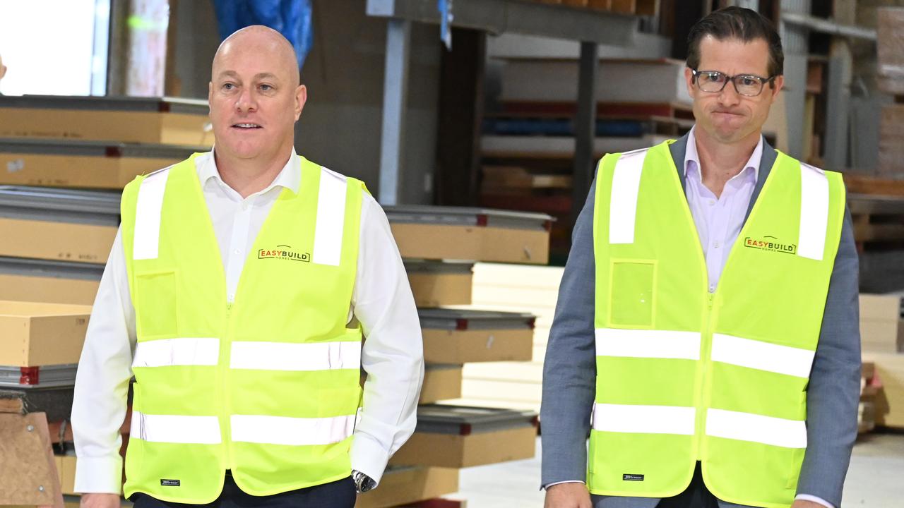 NZ Prime Minister Chris Luxon and Building Minister Chris Penk