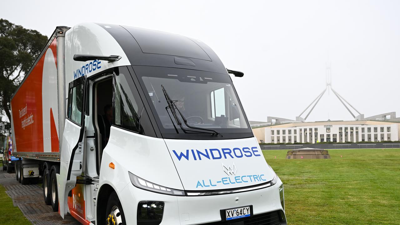 A Windrose electric truck