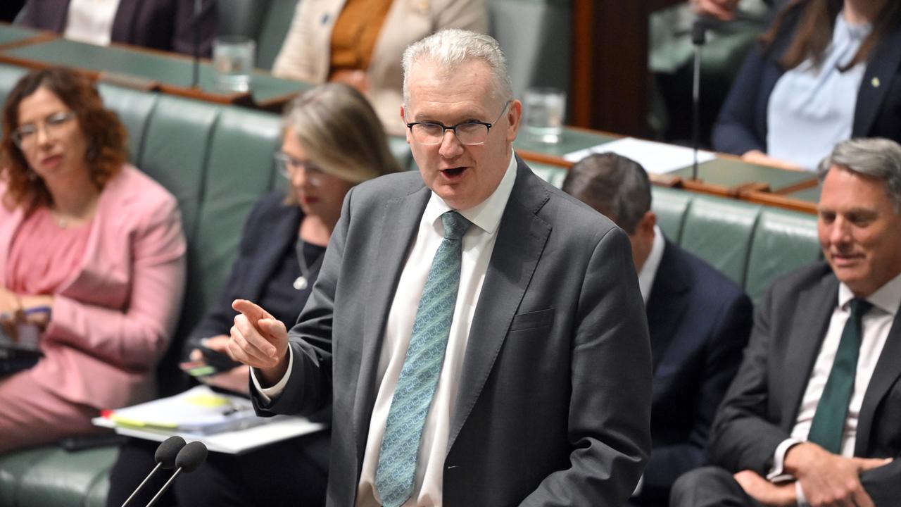 Tony Burke during Question Time