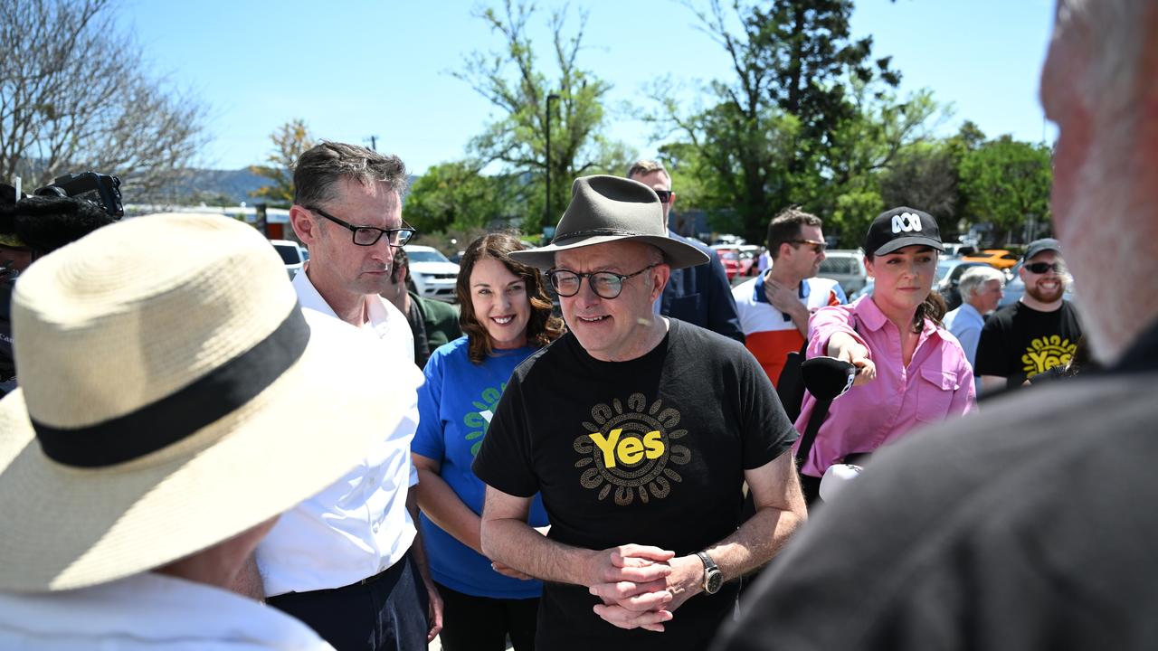 Anthony Albanese in Dapto (file)