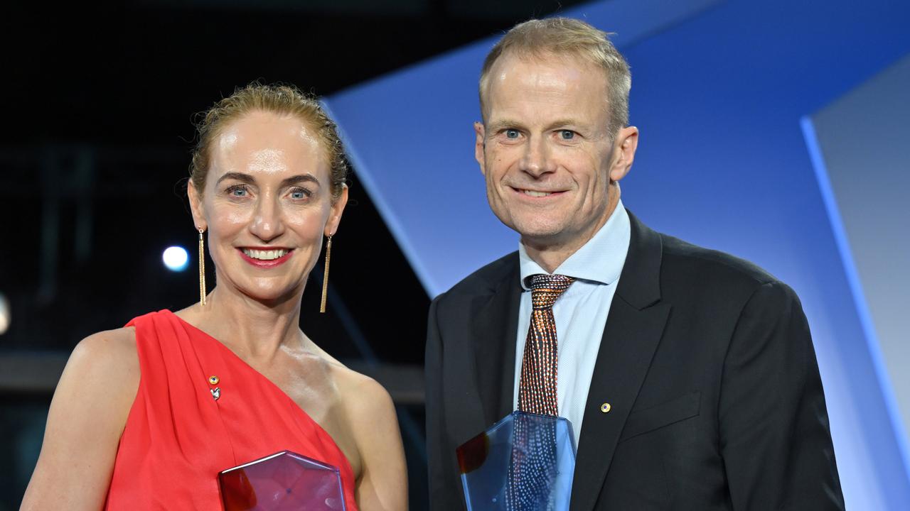 Professors Georgina Long and Richard Scolyer