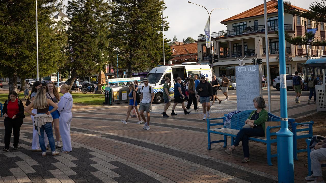 Police at Coogee Beach