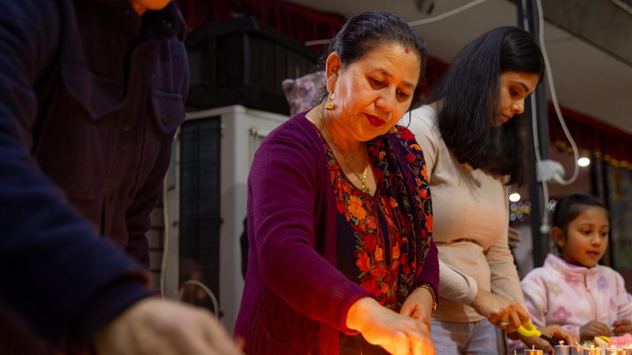 Members of the Nepalese community