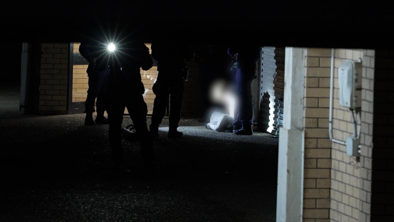 A man is arrested