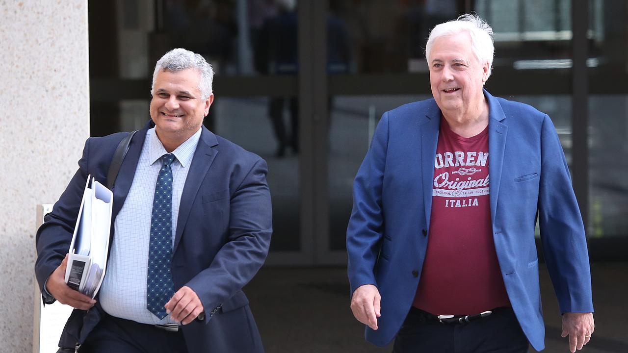 Sam Iskander and Clive Palmer