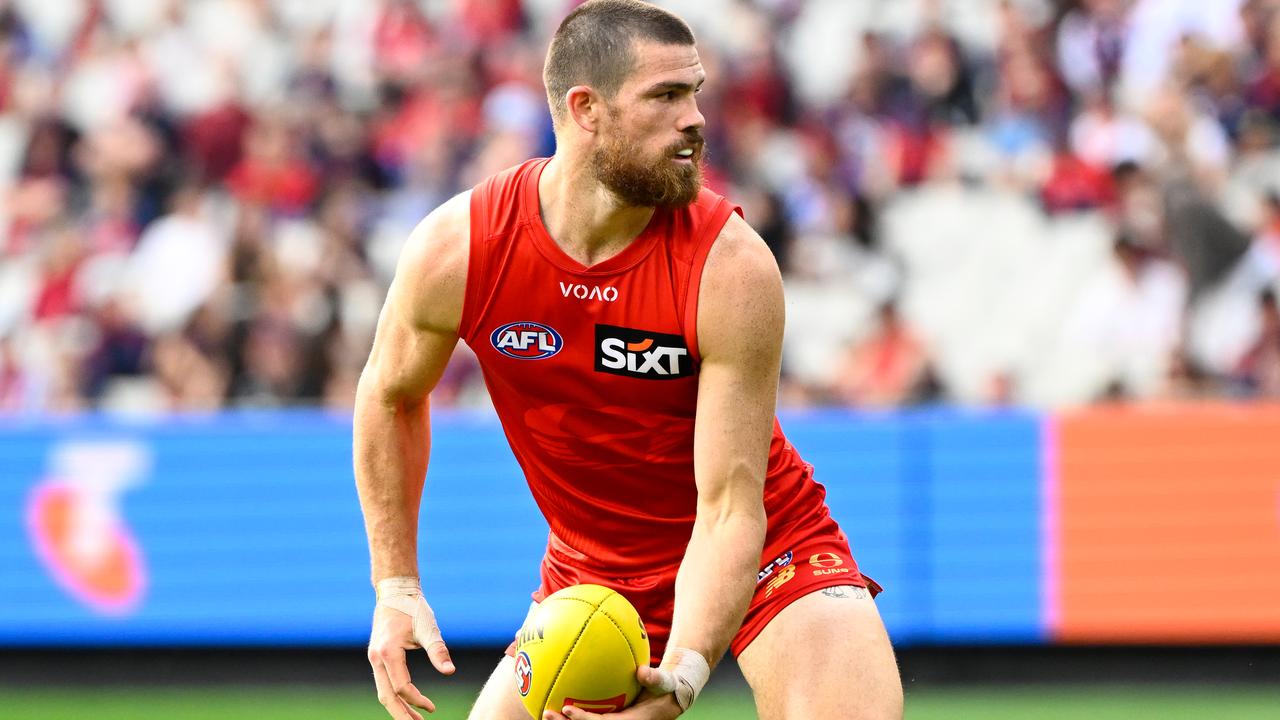 Tough defender Sam Collins.