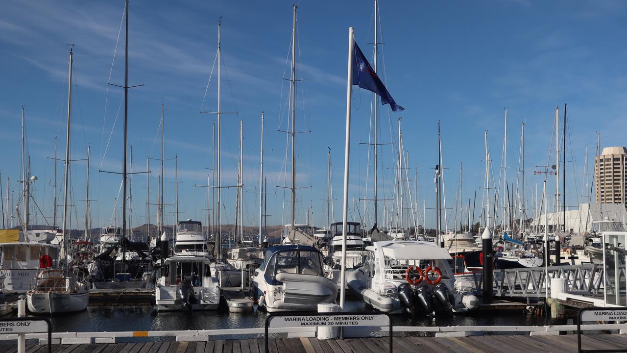 landscape image of Hobart marina