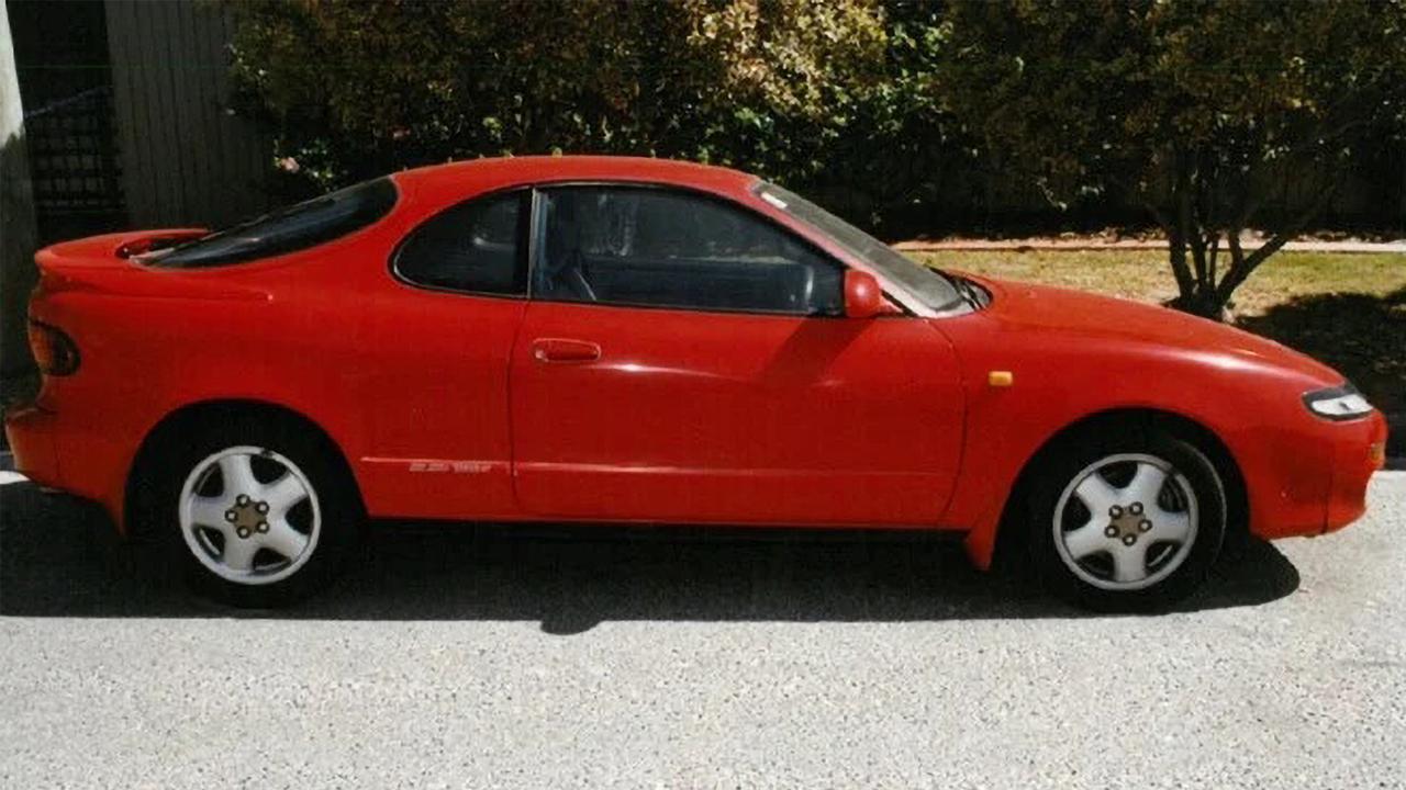 Iain Hogg's 1992 red Celica