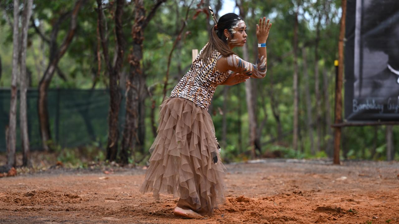 Indigenous dancer