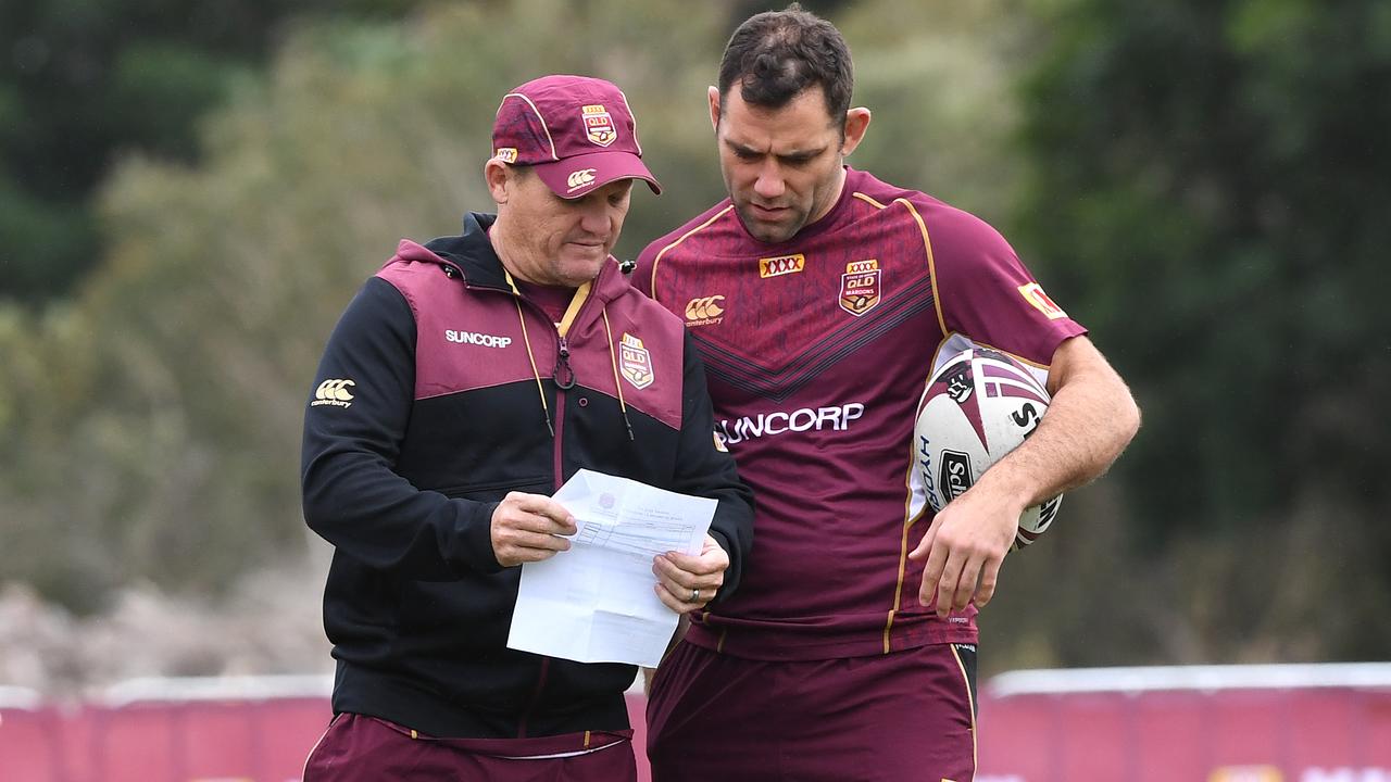 (L-R) Kevin Walters and Cameron Smith.