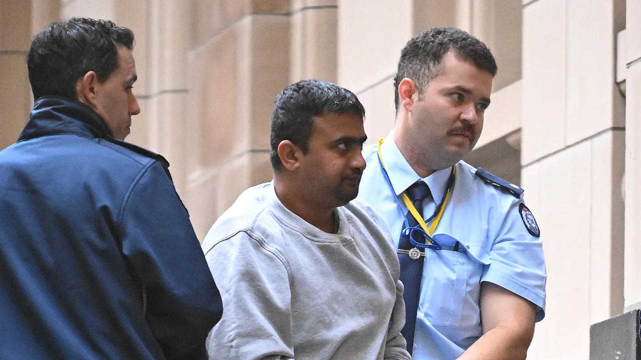 Robin Robin in handcuffs