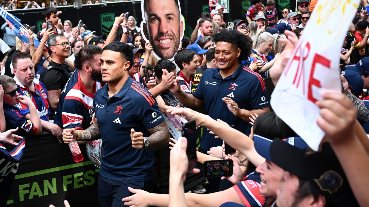(L-R) Spencer Leniu and Naufahu Whyte.