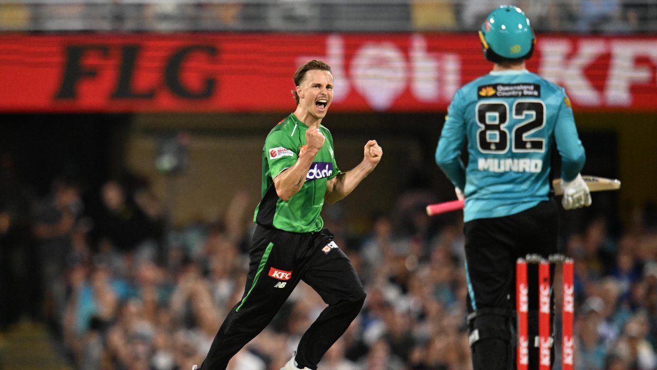 (L-R) Tom Curran and Colin Munro.