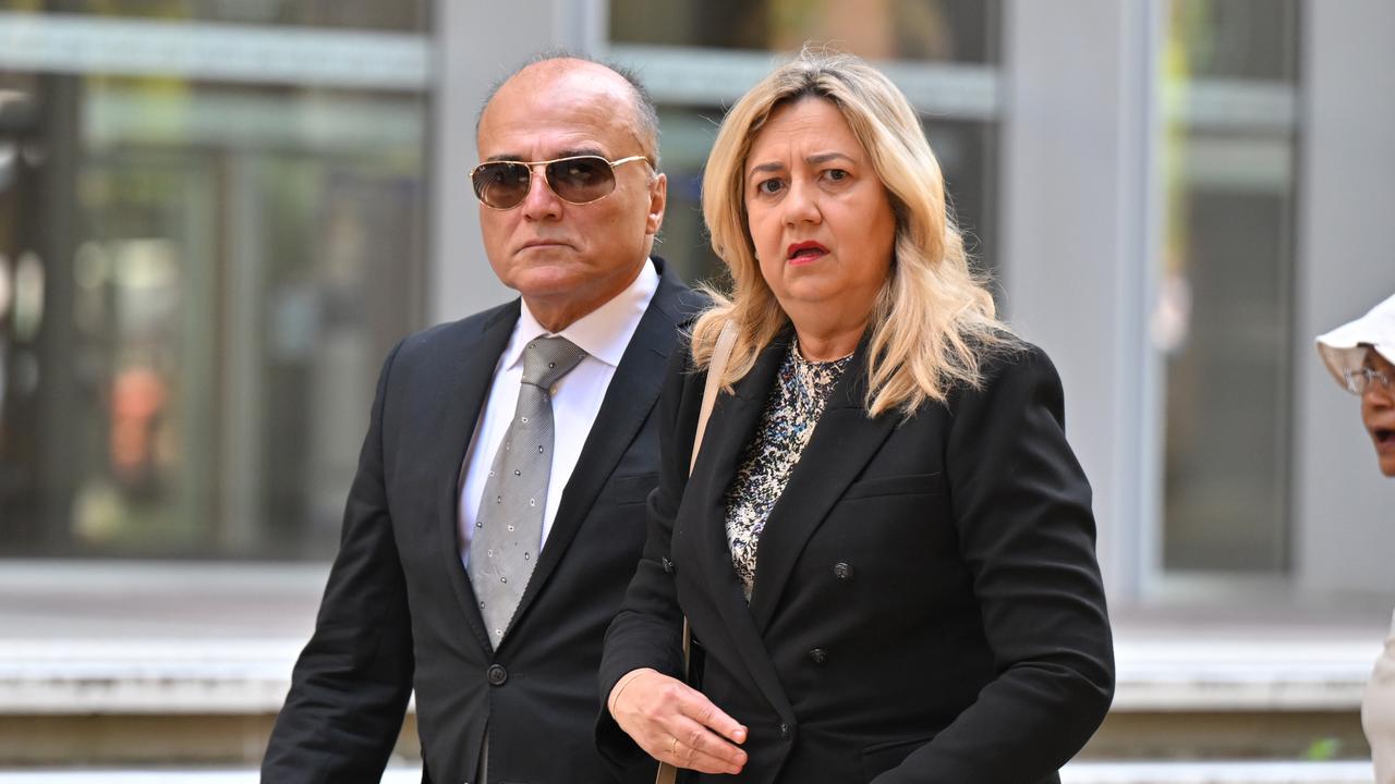 Reza Adib and Annastacia Palaszczuk