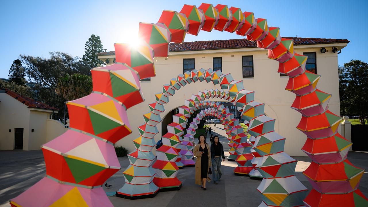 Bondi Pavilion during the launch of the Bondi winter festival