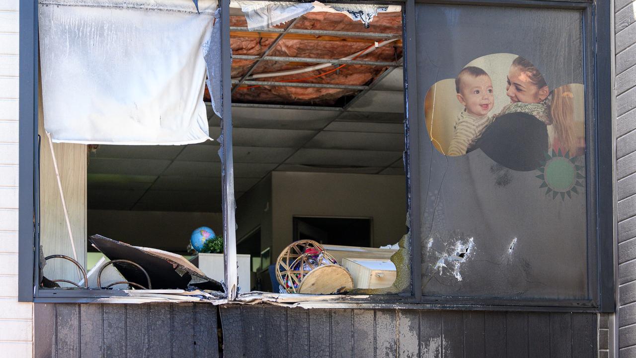 Fire damage to The Maroubra Preschool and Early Learning Centre (file)
