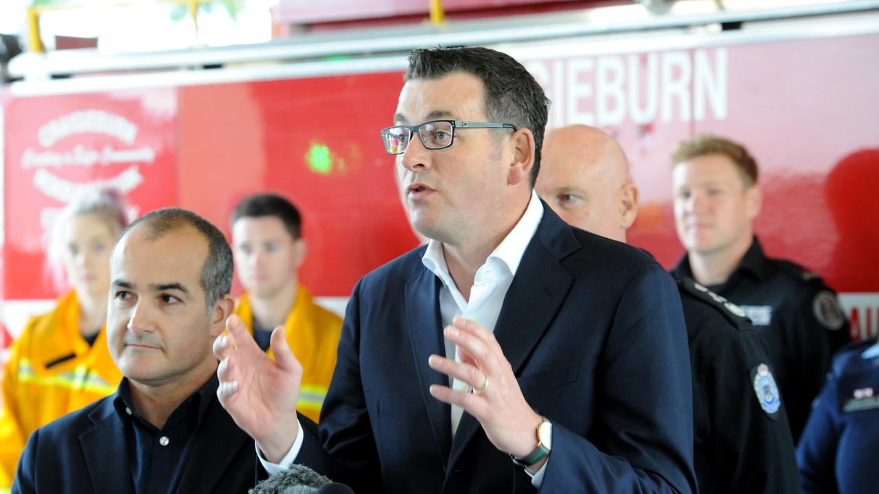 Former premier Daniel Andrews (file)