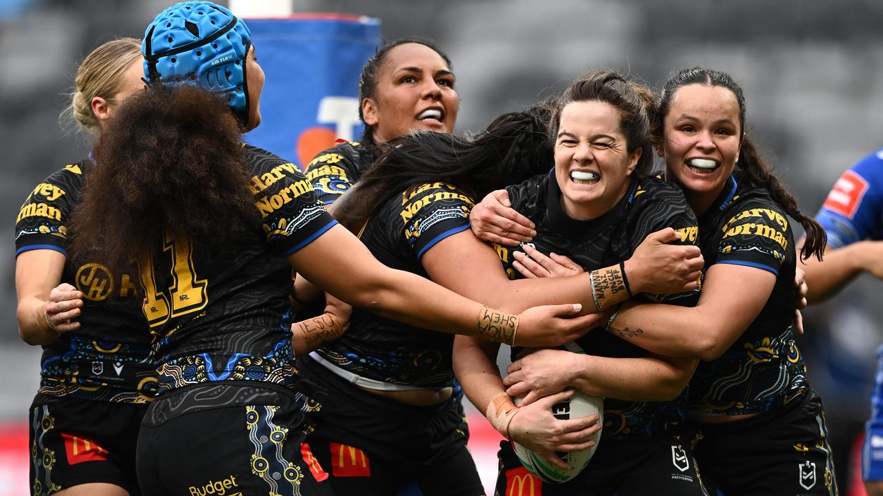 Rachel Pearson celebrates