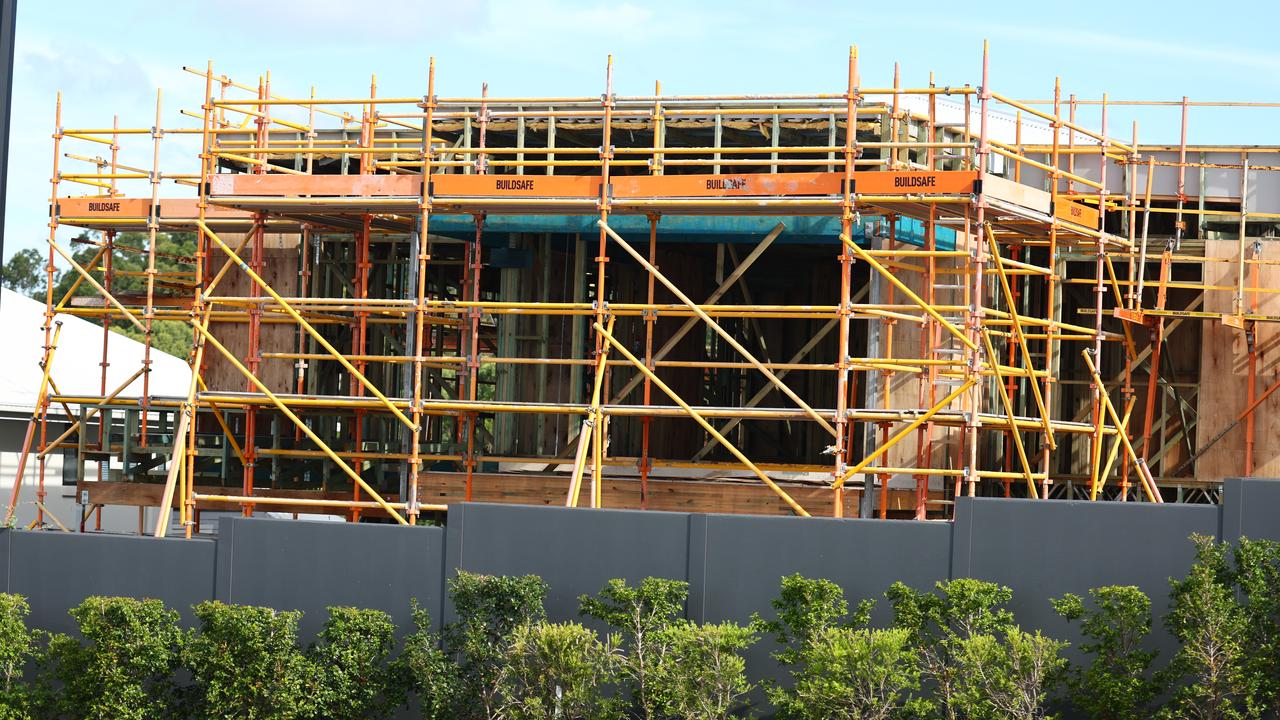 Housing under construction (file image)