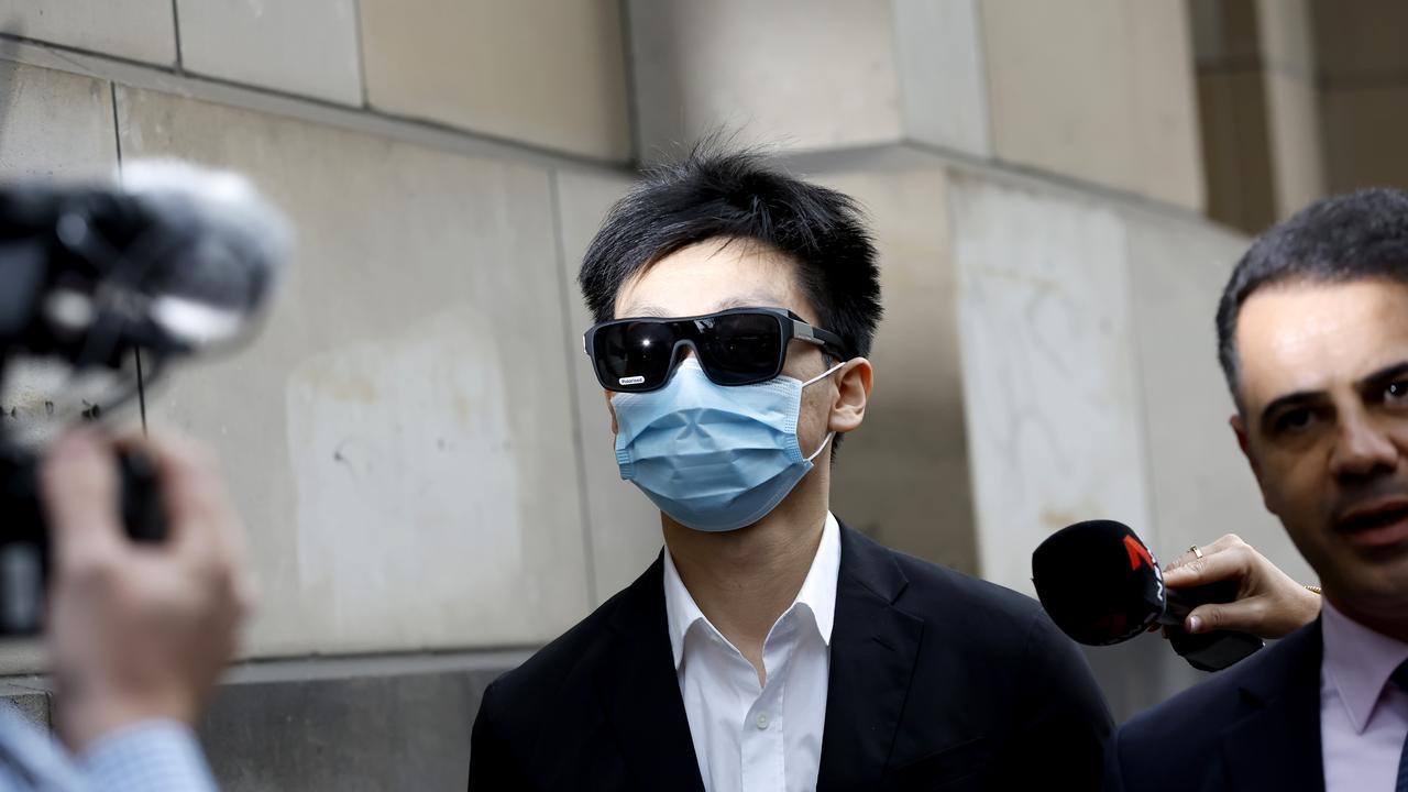 Ryan Cho with face mask and sunglasses on (file image)