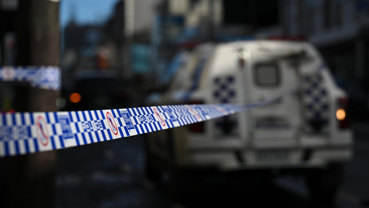 Police at crime scene