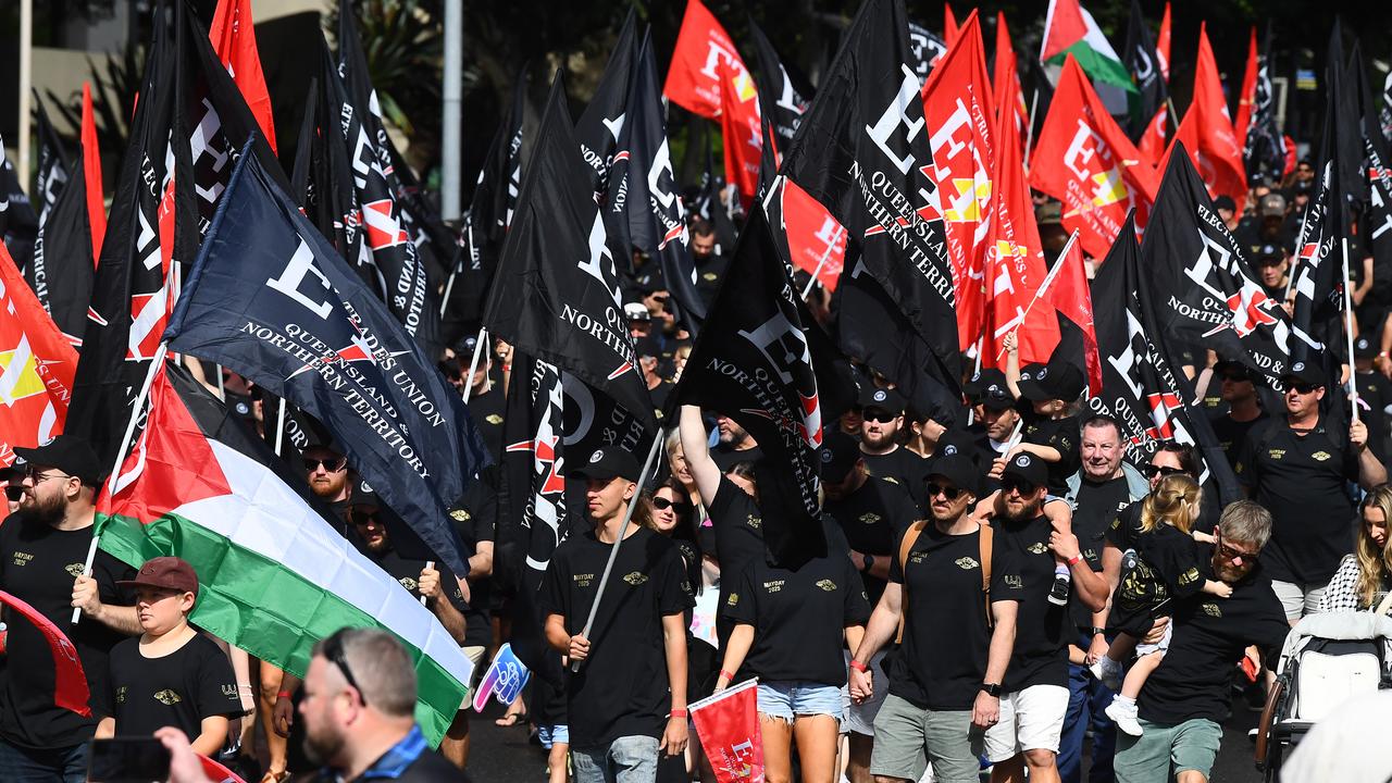 Labour Day march in Brisbane