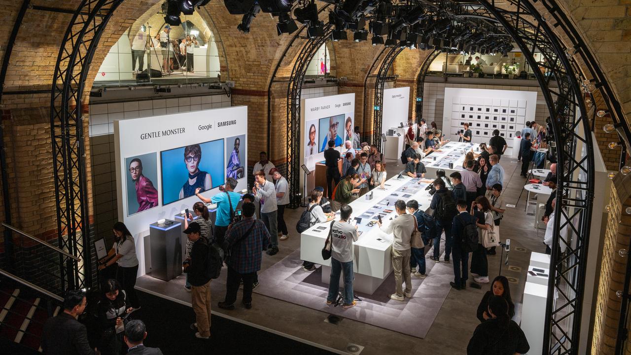 Samsung technology on display in London,