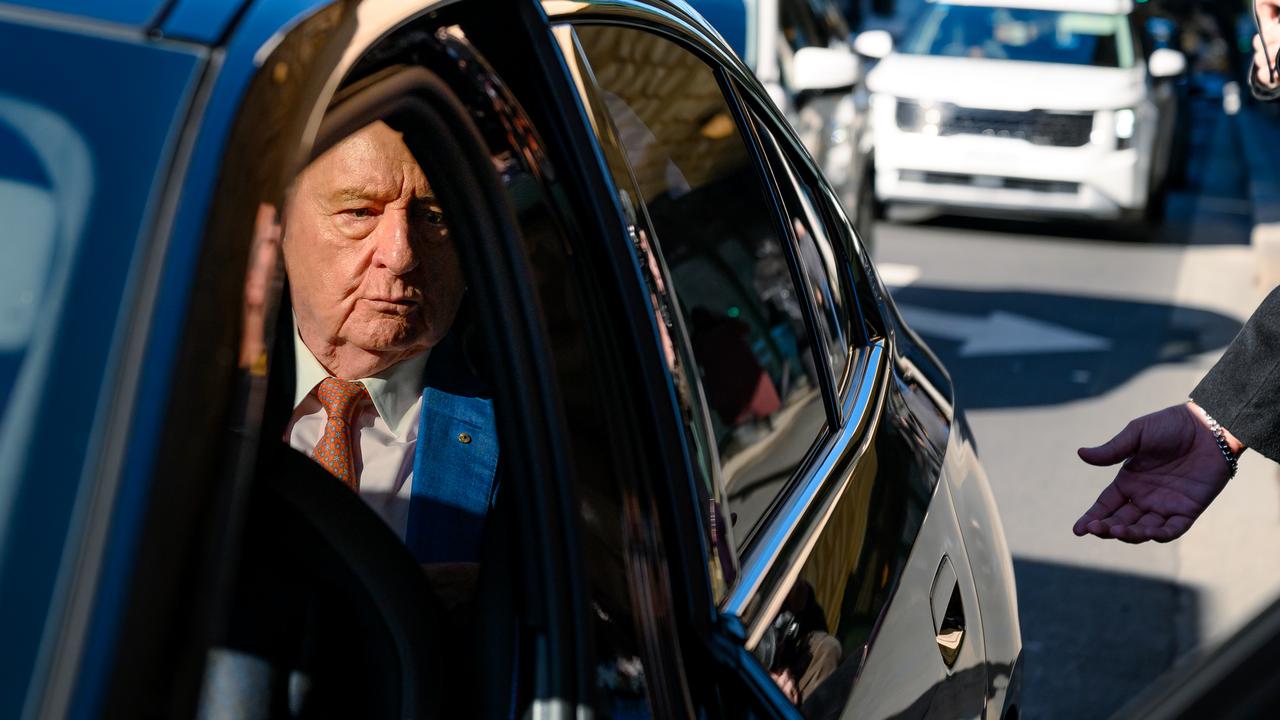 Alan Jones in a car