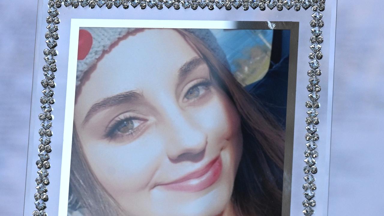 A framed picture of Celeste Manno