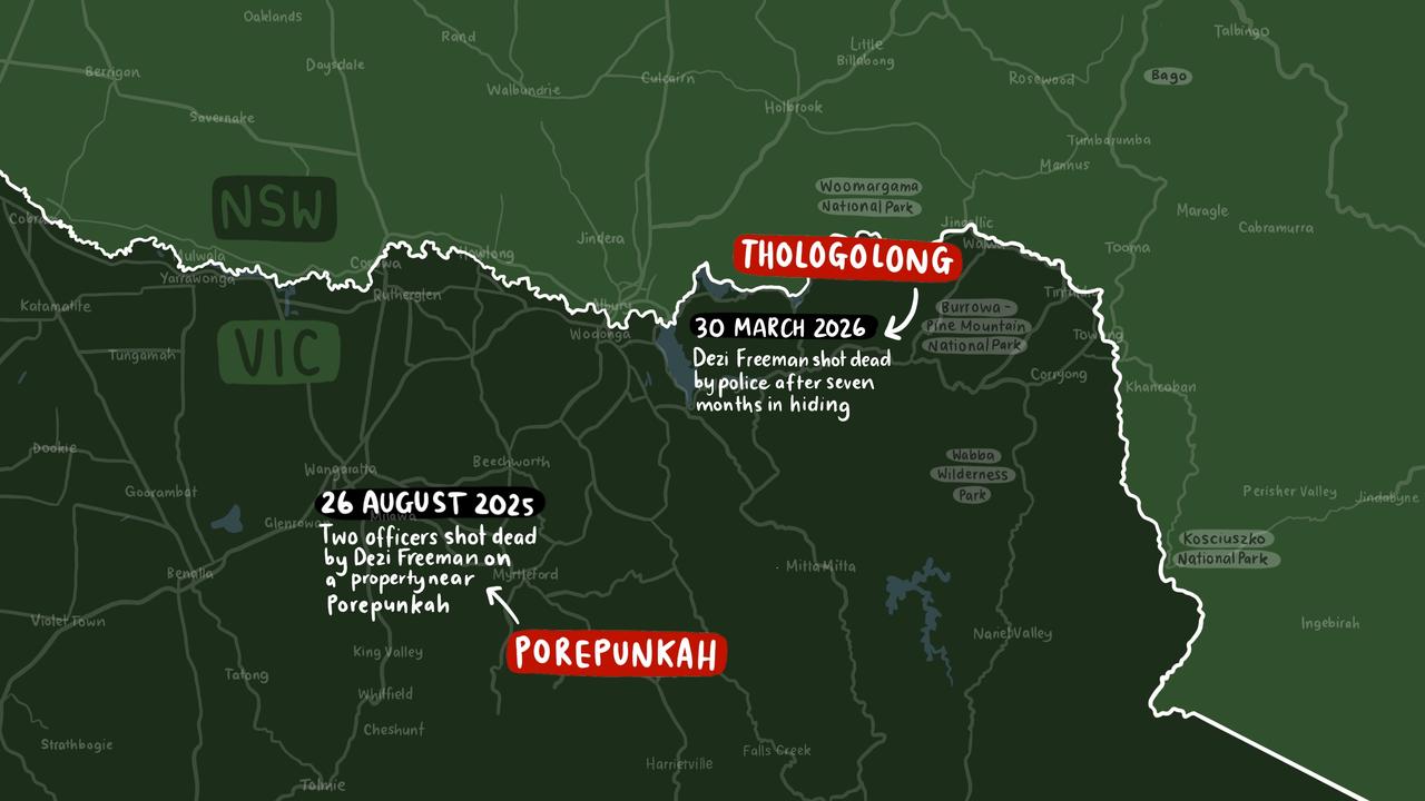 POREPUNKAH THOLOGOLONG MAP