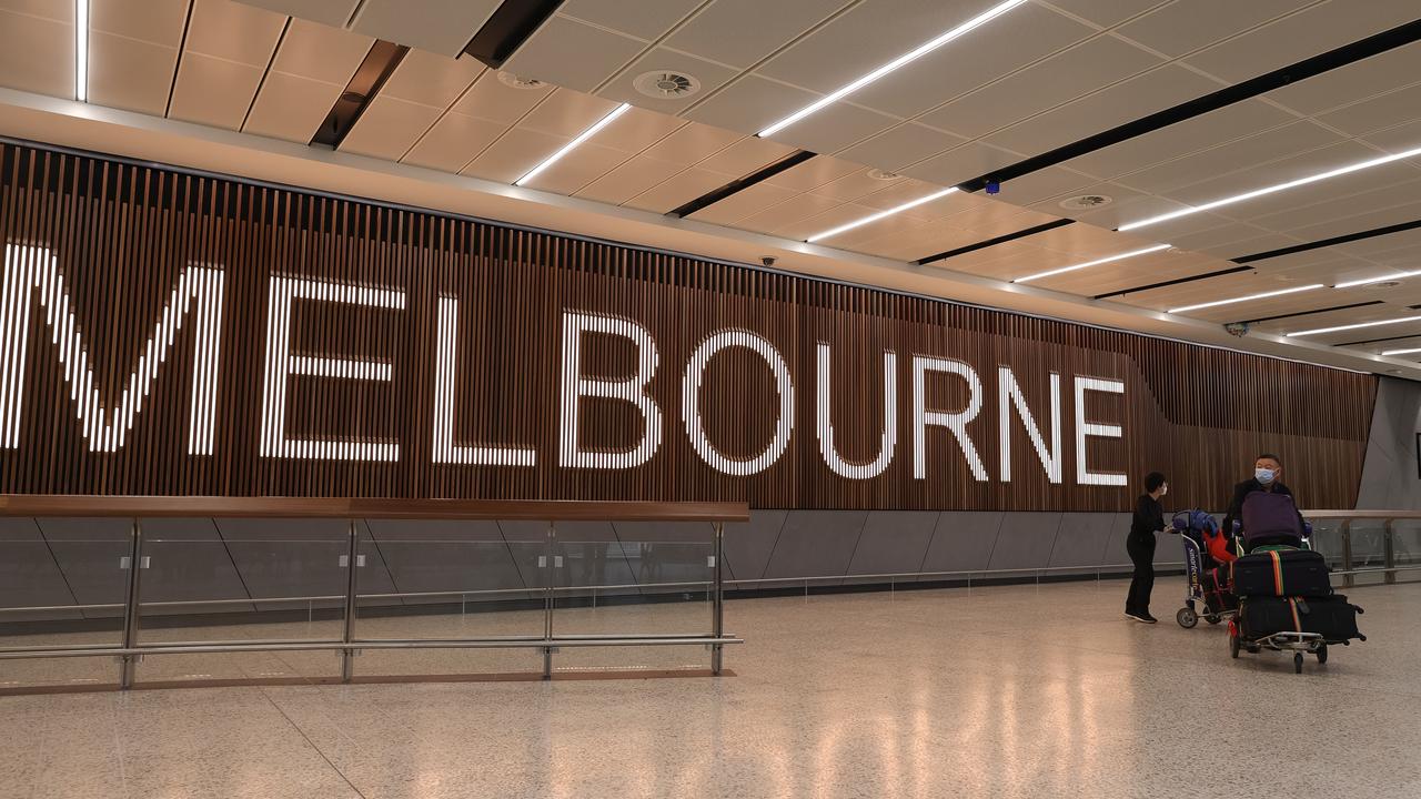 Melbourne Airport in 2021.